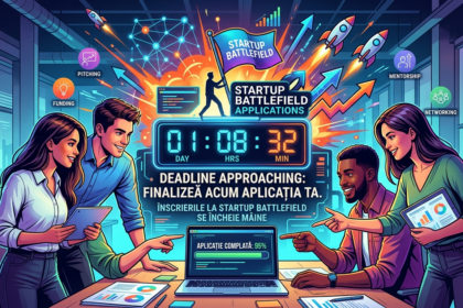 Graphic announcing Startup