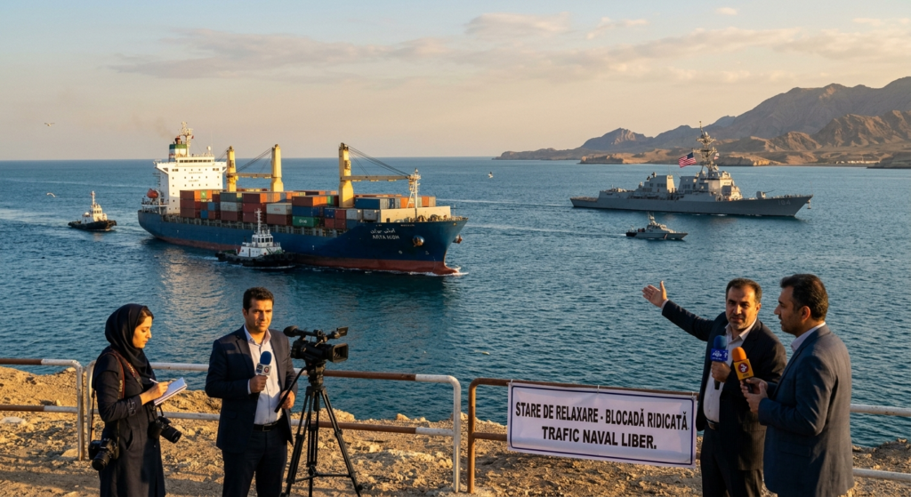 blocada navală Iran illustration for Acord în Orientul Mijlociu: SUA a ridicat blocada navală impusă Iranului.