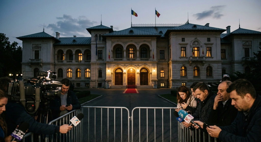 blocaj politic illustration for Blocajul politic continuă: Eșec la negocierile de la Cotroceni pentru premier.