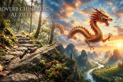 proverb chinezesc al zilei illustration for „Înainte de a deveni dragon, trebuie să suferi ca o furnică”: Semnificația acestu