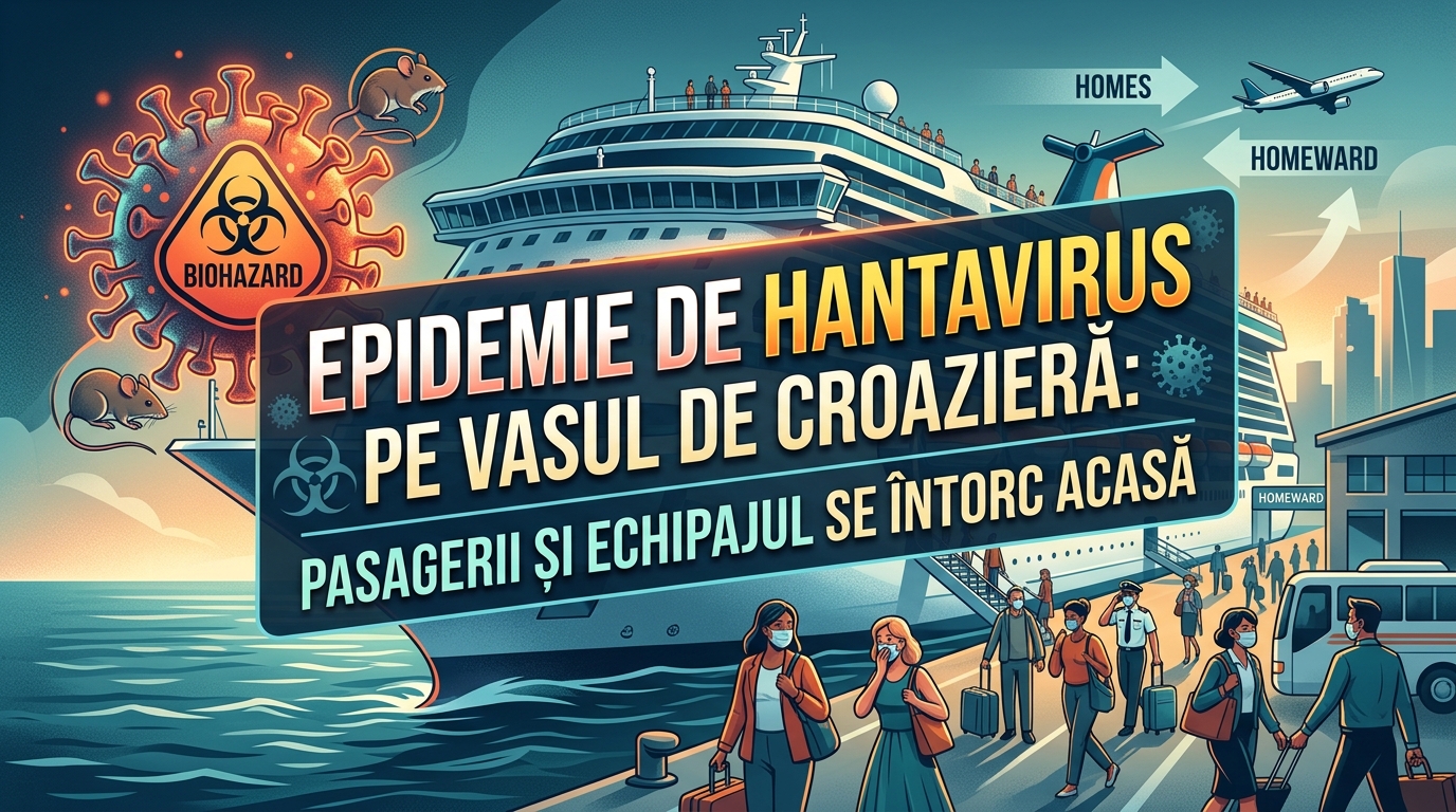 epidemie hantavirus illustration for Epidemie de hantavirus pe vasul de croazieră: Pasagerii și echipajul se întorc acasă