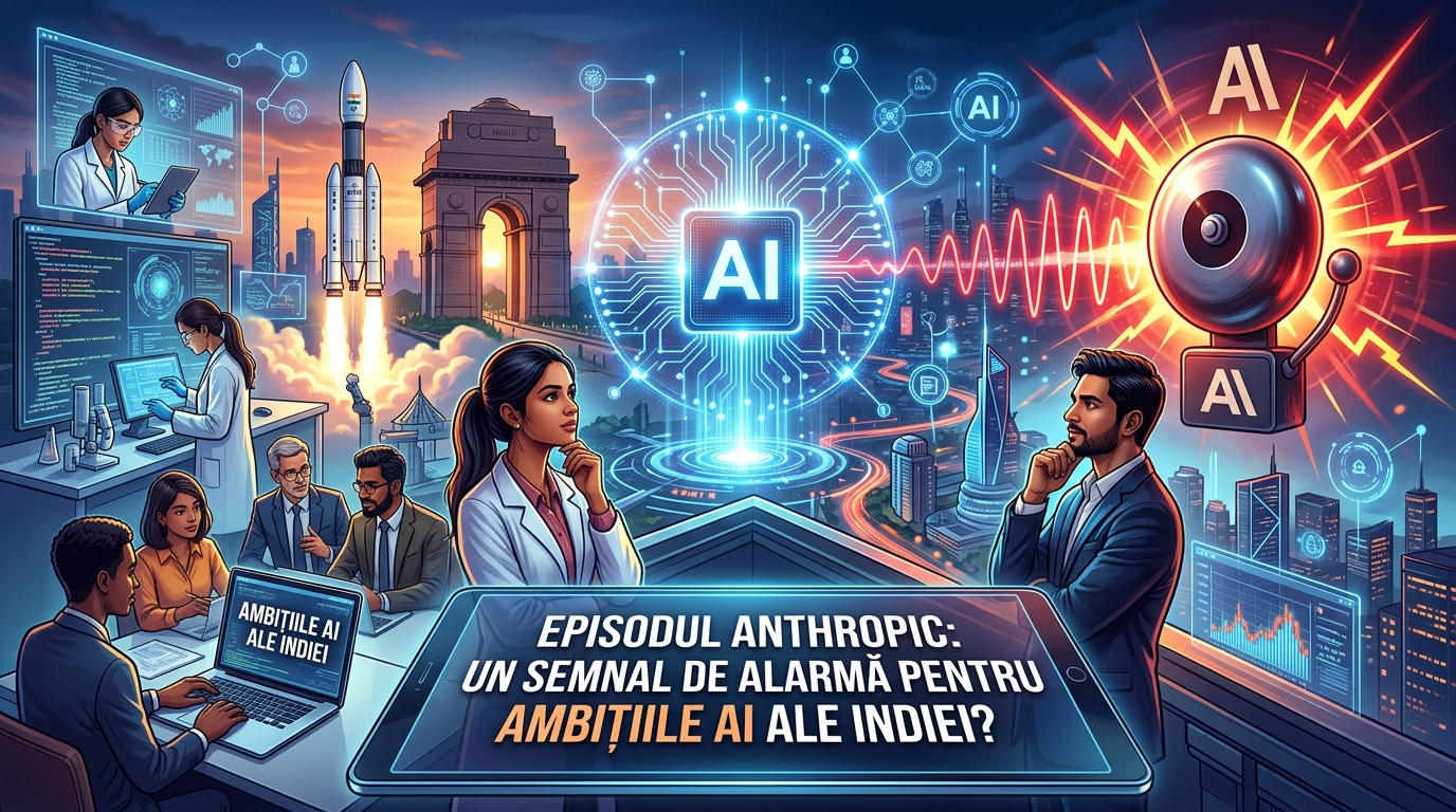 Illustration of Episodul Anthropic: un semnal de alarmă pentru ambițiile AI ale Indiei?