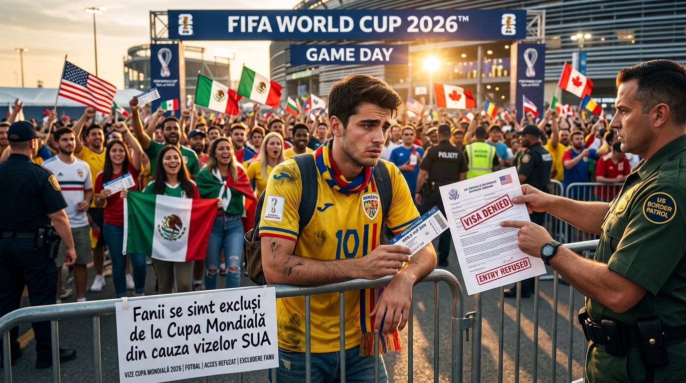 vize Cupa Mondială 2026 illustration for Fanii se simt excluși de la Cupa Mondială din cauza vizelor SUA