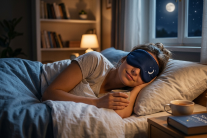 bandă de dormit illustration for Lupta mea cu insomnia: cum am găsit soluția pentru un somn liniștit.
