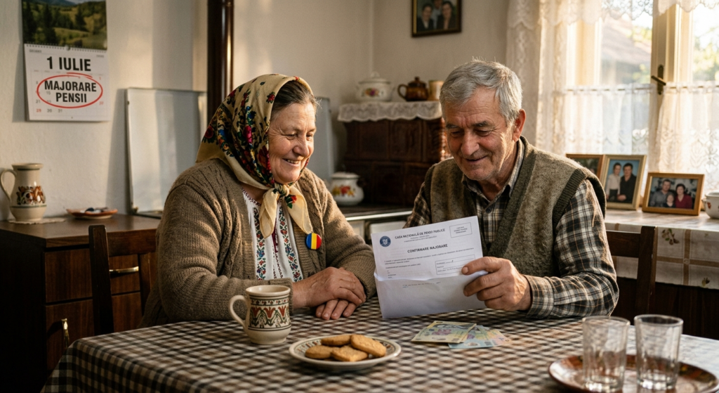 cresc pensiile illustration for Majorare pensii de la 1 iulie: Cine sunt milionul de pensionari români care beneficiază.