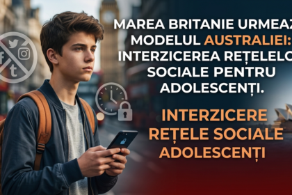 interzicere rețele sociale adolescenți illustration for Marea Britanie urmează modelul Australiei: interzicerea rețelelor soc