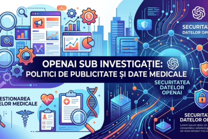 securitatea datelor OpenAI illustration for OpenAI, investigat pentru politicile de publicitate și gestionarea datelor medica