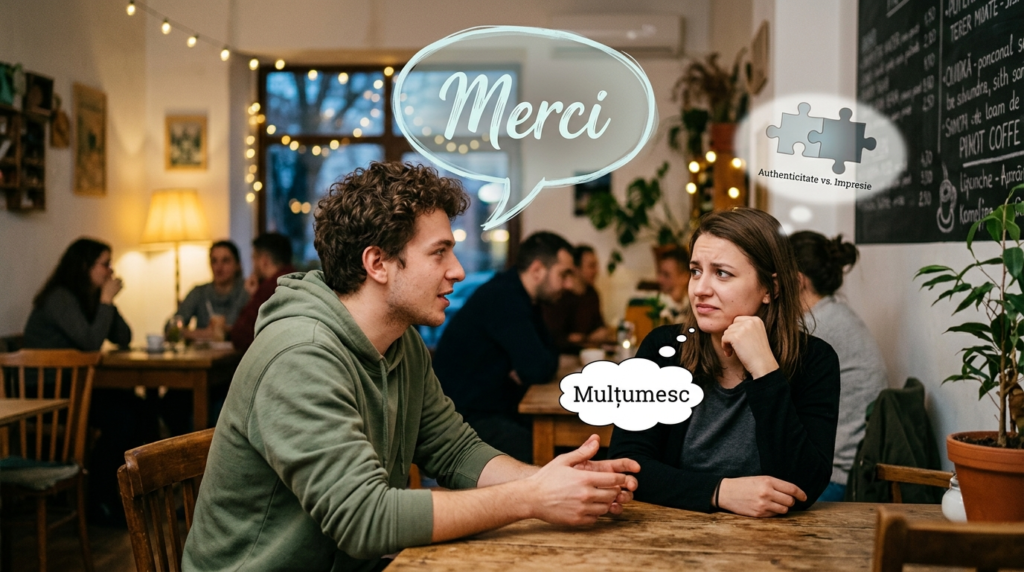 merci in loc de multumesc illustration for Psihologii avertizează: Ce defect ascund cei care spun „Merci” în loc de „Mulțumes