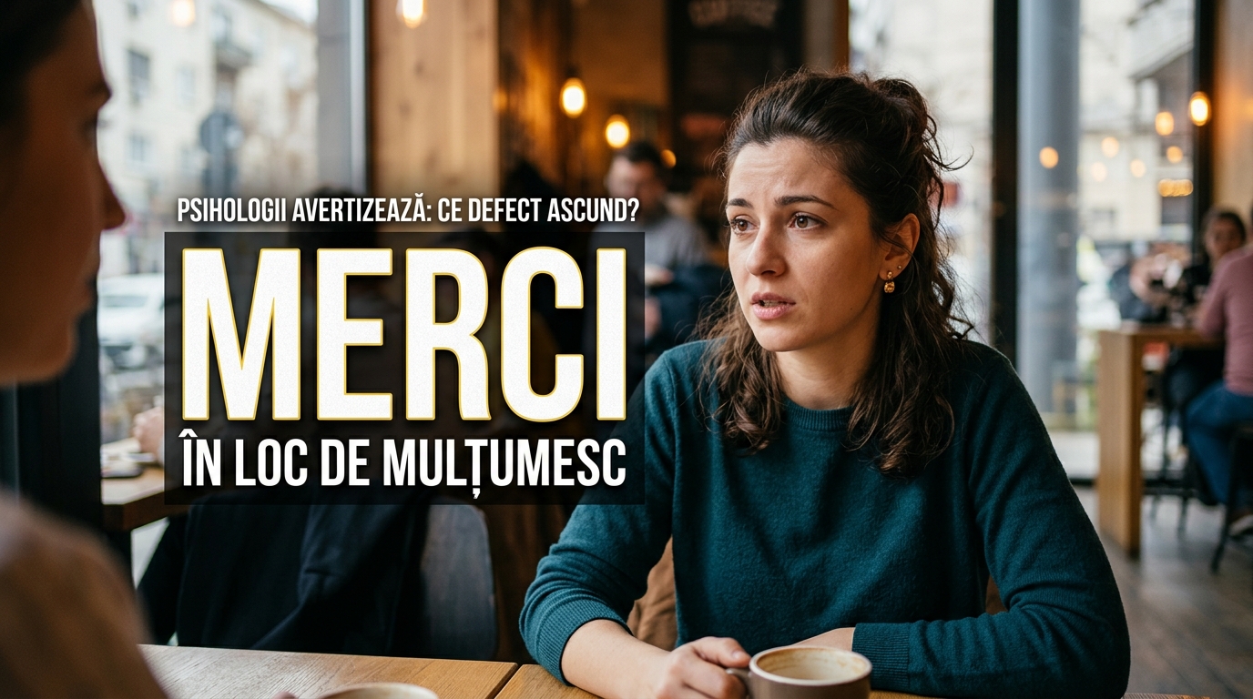 merci in loc de multumesc illustration for Psihologii avertizează: Ce defect ascund cei care spun „Merci” în loc de „Mulțumes