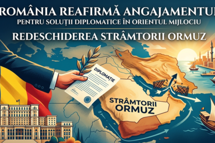 redeschiderea Strâmtorii Ormuz illustration for România reafirmă angajamentul pentru soluții diplomatice în Orientul Mijlociu