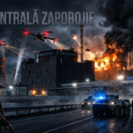atac centrala Zaporojie illustration for Rusia acuză Ucraina de un atac mortal cu drone la centrala Zaporojie.