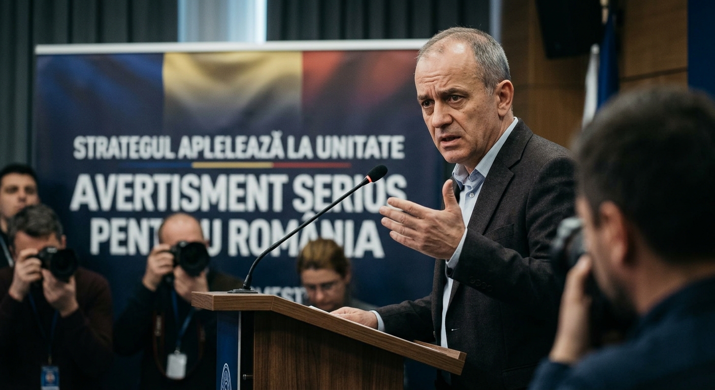 recesiune economică România illustration for Strategul lui Nicușor Dan trage un semnal de alarmă: Dezastru pentru Români