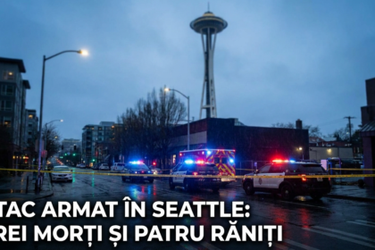 atac armat Seattle illustration for Atac armat în Seattle, SUA: Trei morți și patru răniți.