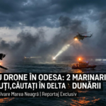 operațiune salvare Marea Neagră illustration for Atac cu drone în Odesa: Doi marinari dispăruți, căutați în Delta Dun