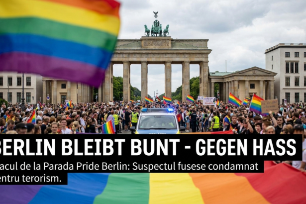 atac parada Pride Berlin illustration for Atacul de la Parada Pride Berlin: Suspectul fusese condamnat pentru terorism.