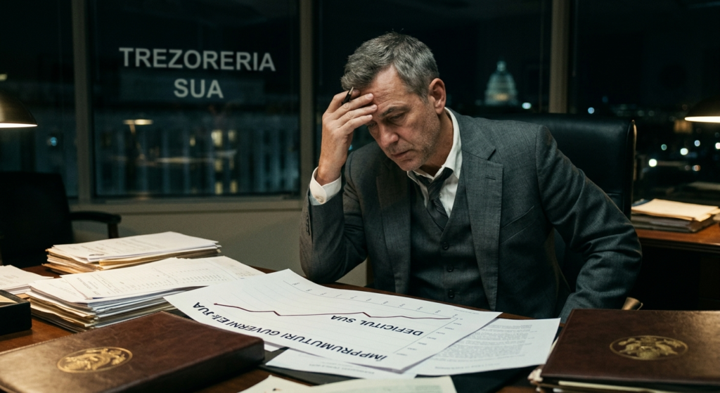 deficit federal SUA illustration for Deficitul SUA crește alert: Guvernul continuă împrumuturile masive ignorând avertismente
