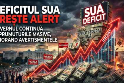 deficit federal SUA illustration for Deficitul SUA crește alert: Guvernul continuă împrumuturile masive ignorând avertismente