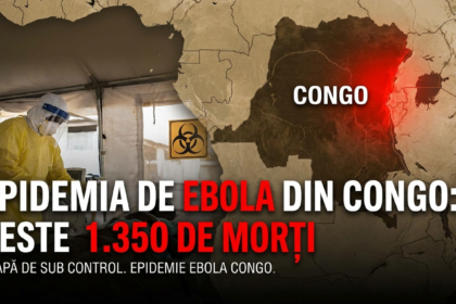 epidemie Ebola Congo illustration for Epidemia de Ebola din Congo scapă de sub control: Peste 1.350 de morți.