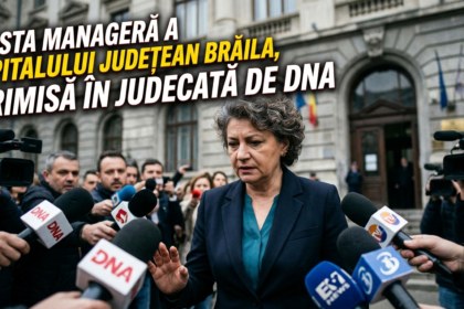 manager spital Brăila illustration for Fosta manageră a Spitalului Județean Brăila, trimisă în judecată de DNA.
