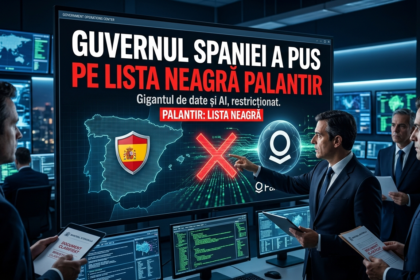 Palantir lista neagră illustration for Guvernul Spaniei a pus pe lista neagră gigantul de date și AI Palantir.