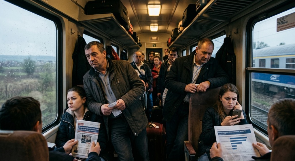 probleme trenuri CFR illustration for Nemulțumirea pasagerilor CFR, confirmată de un sondaj. Reacția ministrului Transporturi