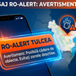 mesaj RO-Alert Tulcea illustration for Nou mesaj RO-Alert în Tulcea: Avertisment privind posibila cădere de obiecte.