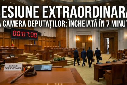 ședință Camera Deputaților illustration for Sesiune extraordinară la Camera Deputaților, încheiată după doar șapte