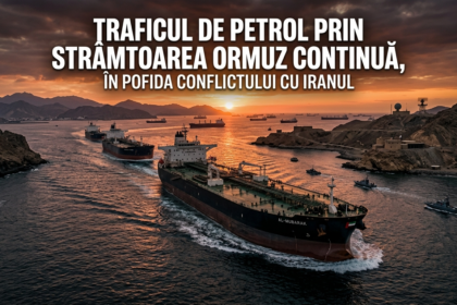 Illustration of Traficul de petrol prin Strâmtoarea Ormuz continuă, în pofida conflictului cu Iranul.