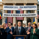 ipocrizie clasa politică illustration for Ziua Independenței la Ambasada SUA: Regalul de ipocrizie al oficialilor români.