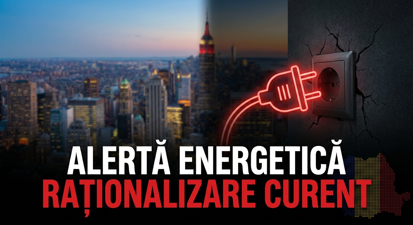 raționalizare curent illustration for Alertă energetică: Două orașe din România au început raționalizarea curentului electric