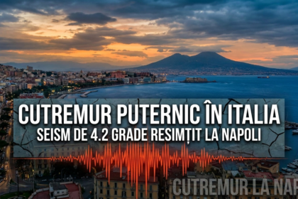 cutremur la Napoli illustration for Cutremur puternic în Italia: Seism de 4.2 grade resimțit la Napoli.