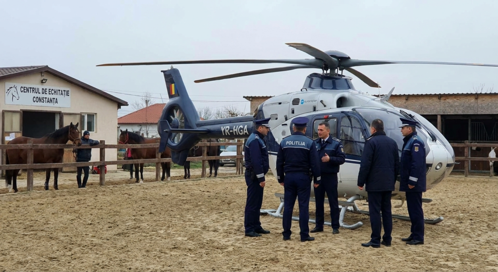 elicopter aterizat neautorizat illustration for Incident în Constanța: Elicopter aterizat fără permisiune la un centru de ech