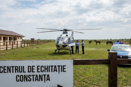elicopter aterizat neautorizat illustration for Incident în Constanța: Elicopter aterizat fără permisiune la un centru de ech
