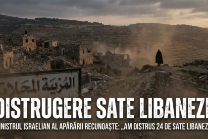 distrugere sate libaneze illustration for Ministrul israelian al Apărării recunoaște: „Am distrus 24 de sate libaneze”
