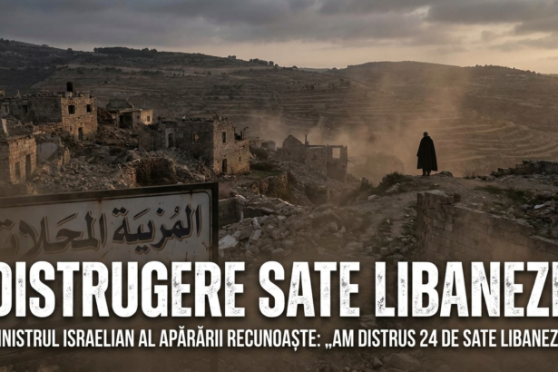 distrugere sate libaneze illustration for Ministrul israelian al Apărării recunoaște: „Am distrus 24 de sate libaneze”