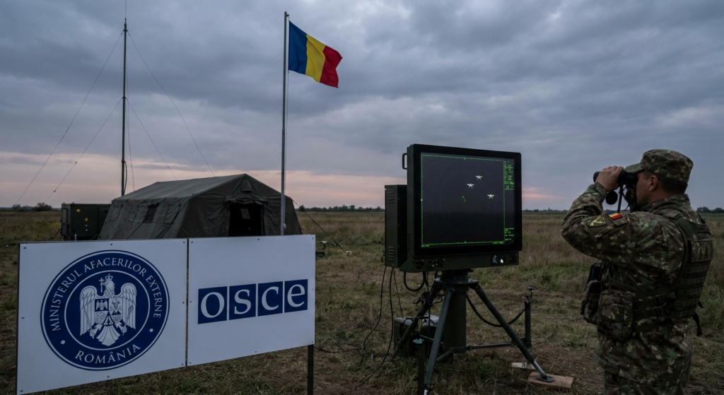 încălcări spațiu aerian illustration for România a doborât trei drone; MAE a sesizat OSCE pentru violarea spațiului ae